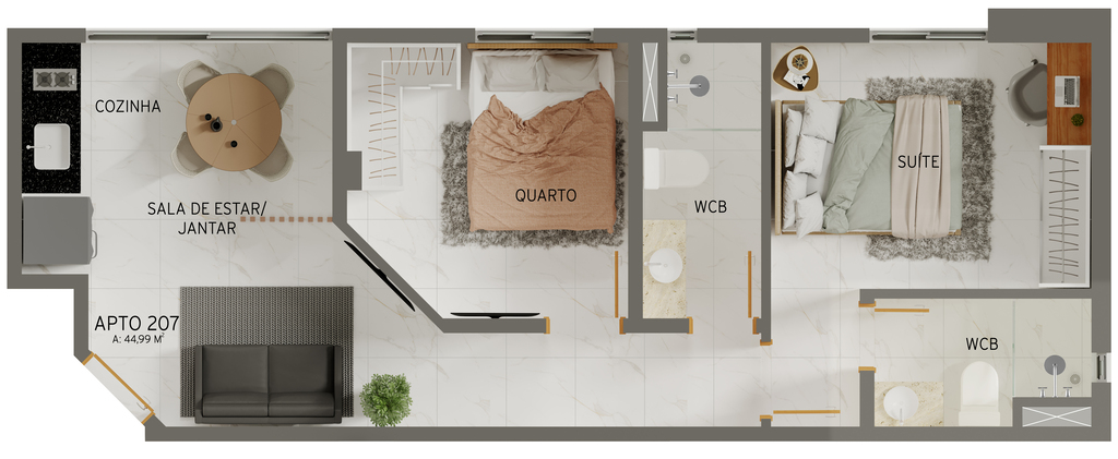 Apartamento à venda com 1 quarto, 31m² - Foto 23