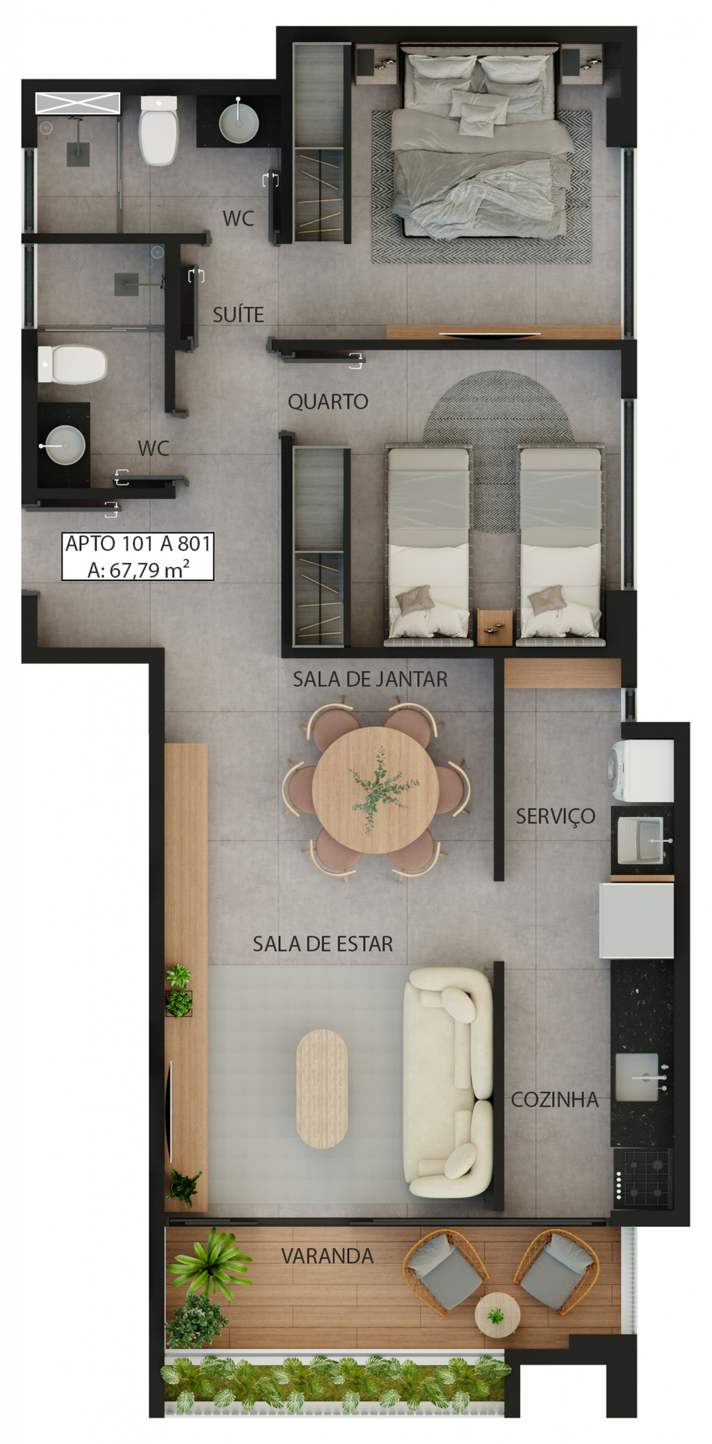 Apartamento à venda com 3 quartos, 92m² - Foto 18
