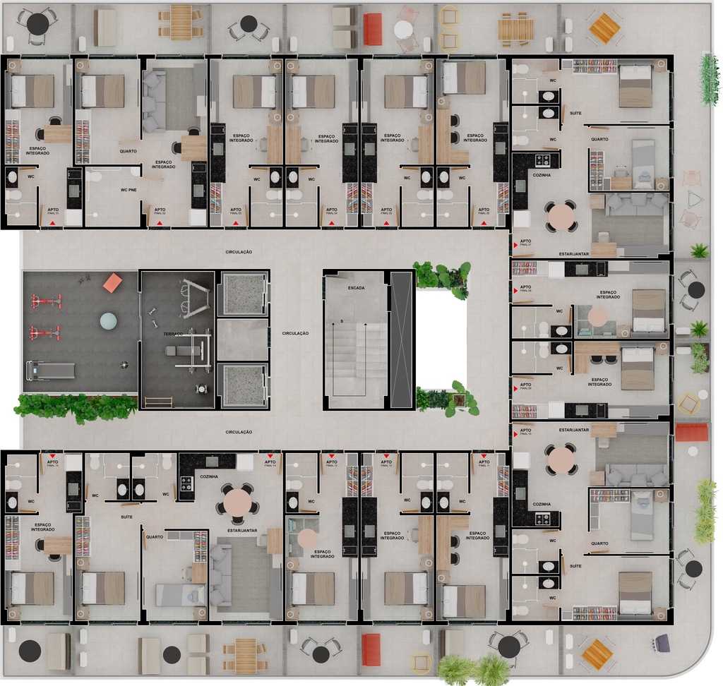 Apartamento, 2 quartos, 70 m² - Foto 14