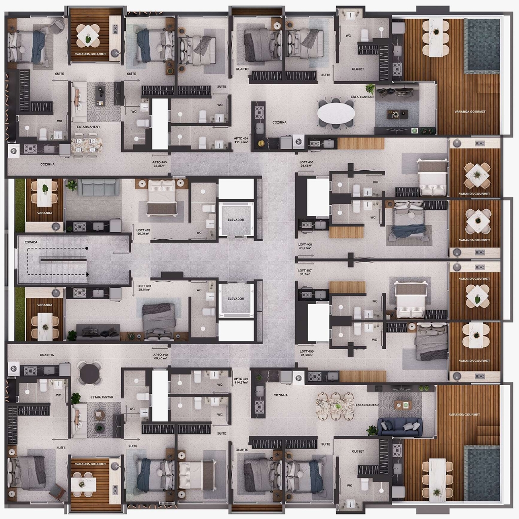 Cobertura à venda com 2 quartos, 68m² - Foto 22