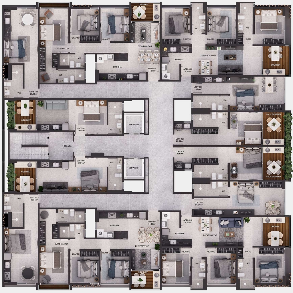 Cobertura à venda com 2 quartos, 68m² - Foto 25