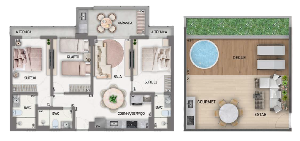 Cobertura à venda com 2 quartos, 131m² - Foto 30
