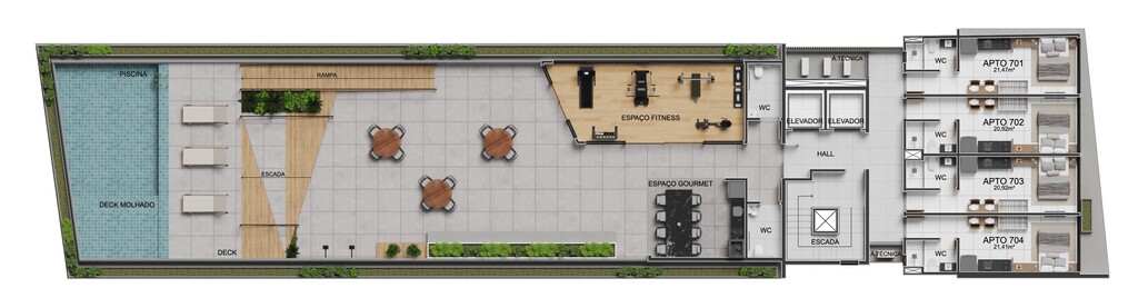 Loja-Salão, 21 m² - Foto 14