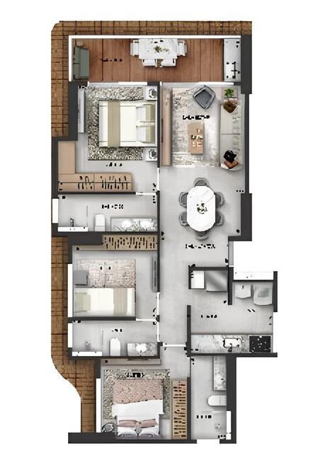 Apartamento à venda com 2 quartos, 66m² - Foto 28