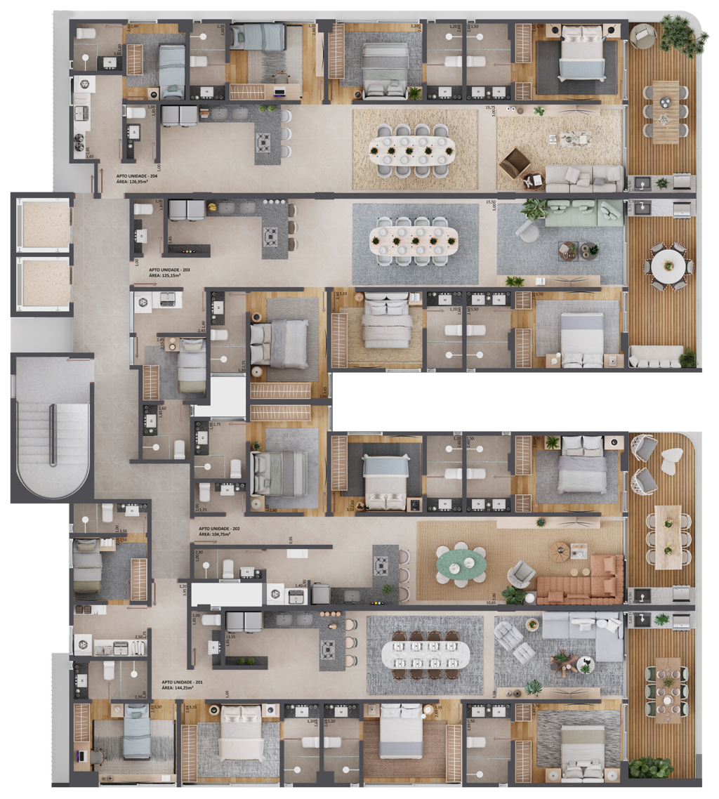 Apartamento à venda com 4 quartos, 244m² - Foto 28
