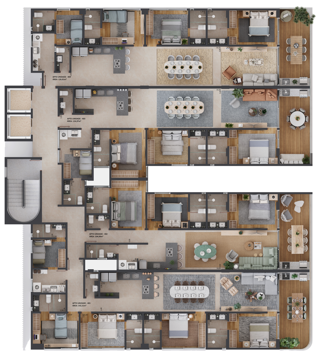 Apartamento à venda com 4 quartos, 244m² - Foto 30