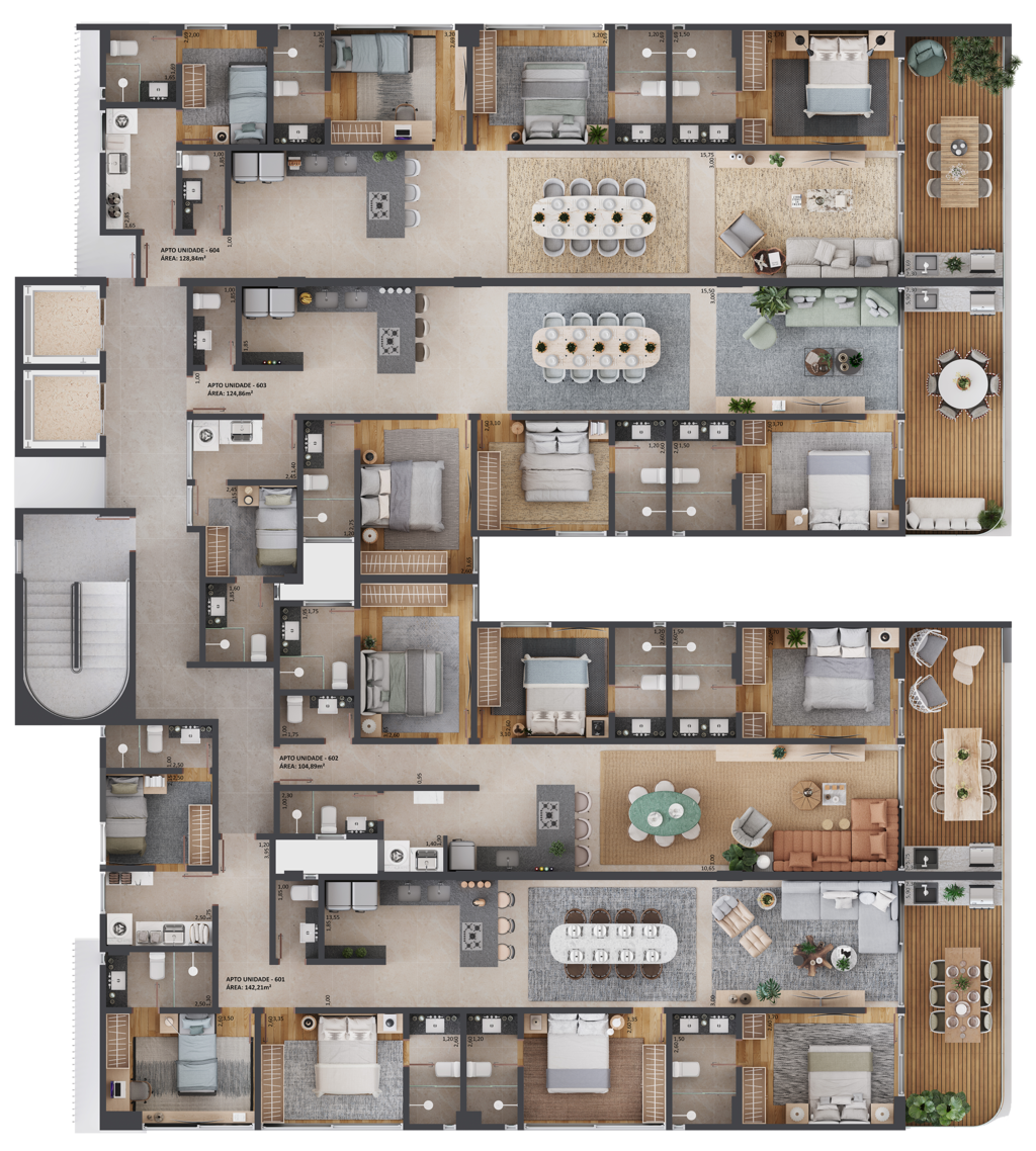 Apartamento à venda com 4 quartos, 244m² - Foto 32