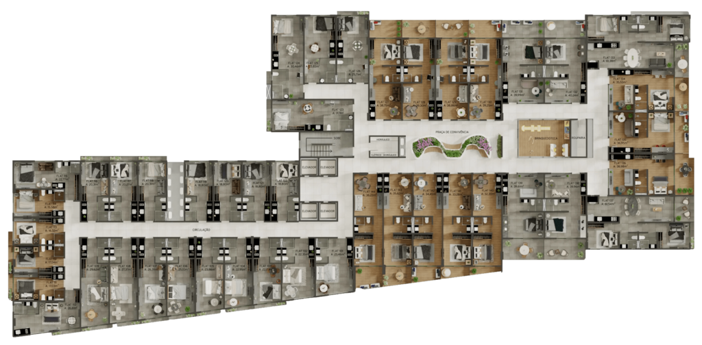 Apartamento à venda com 1 quarto, 36m² - Foto 23