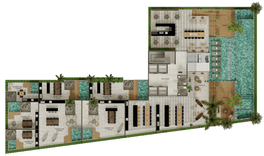 Apartamento à venda com 1 quarto, 36m² - Foto 29
