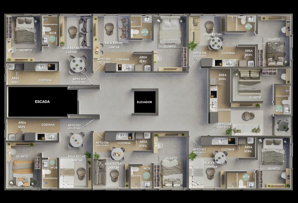 Apartamento, 3 quartos, 87 m² - Foto 14