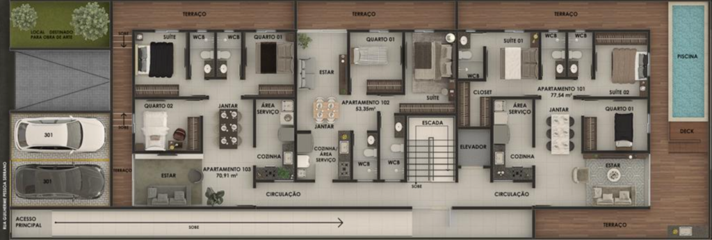 Cobertura à venda com 3 quartos, 107m² - Foto 5