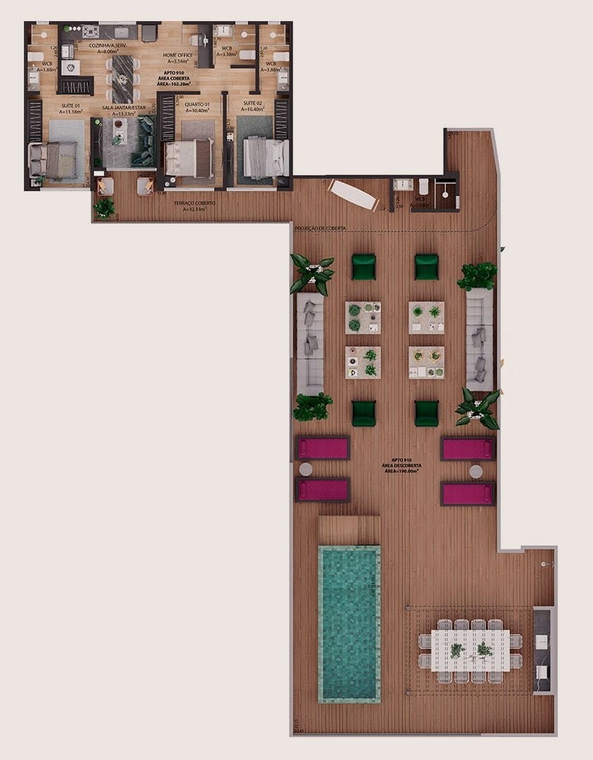 Cobertura à venda com 3 quartos, 294m² - Foto 35