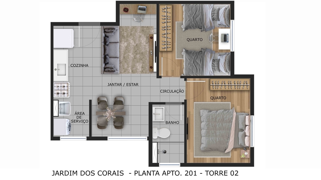 Apartamento à venda com 2 quartos, 42m² - Foto 17