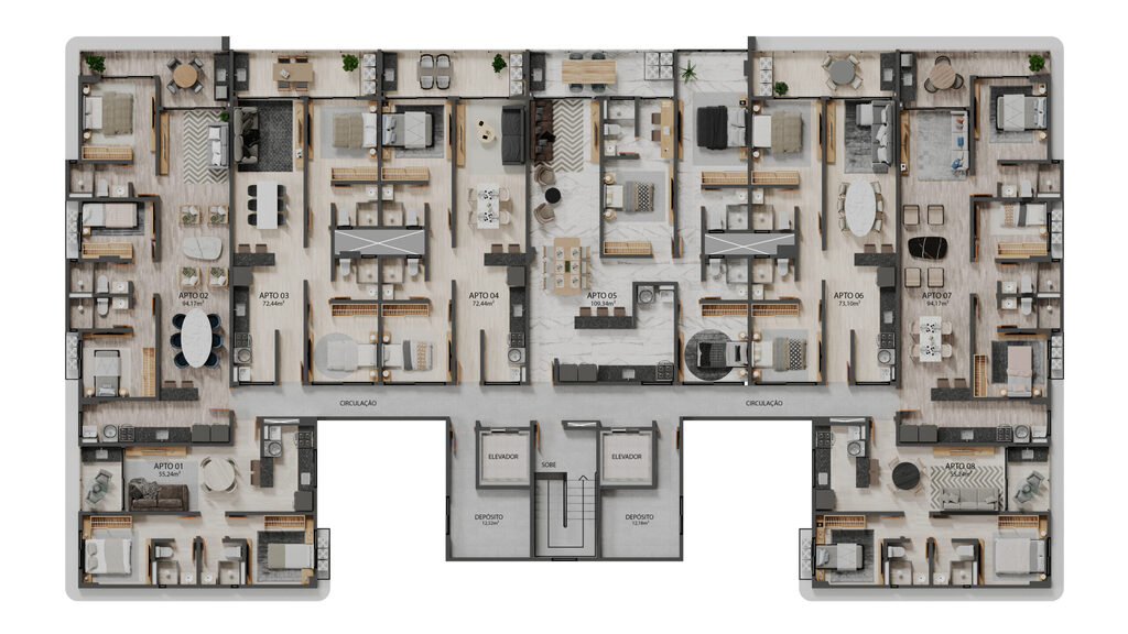 Apartamento à venda com 3 quartos, 106m² - Foto 23