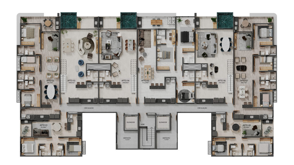 Apartamento à venda com 3 quartos, 106m² - Foto 24