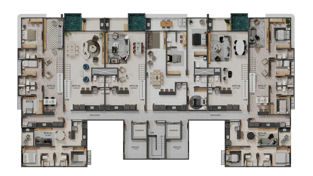 Apartamento à venda com 3 quartos, 106m² - Foto 27