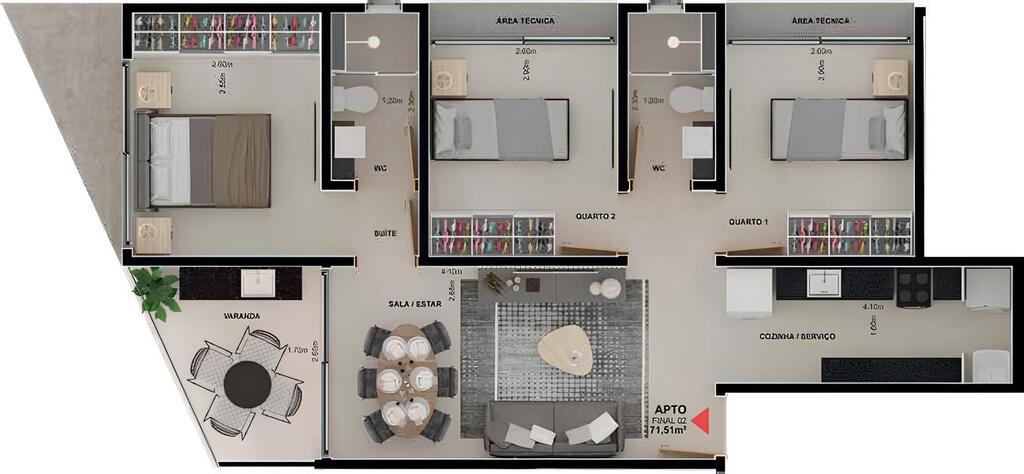 Cobertura à venda com 2 quartos, 56m² - Foto 25