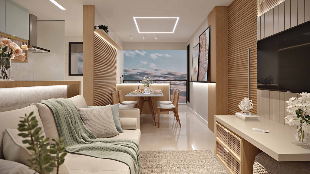 Apartamento à venda com 2 quartos, 65.73m² - Praia de Itaparica,Vila Velha