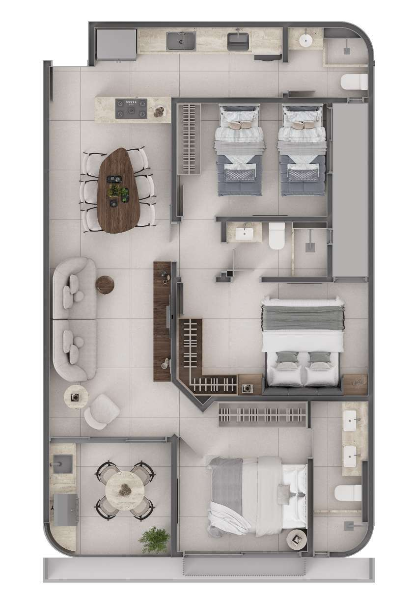 Apartamento à venda com 3 quartos, 89m² - Foto 66