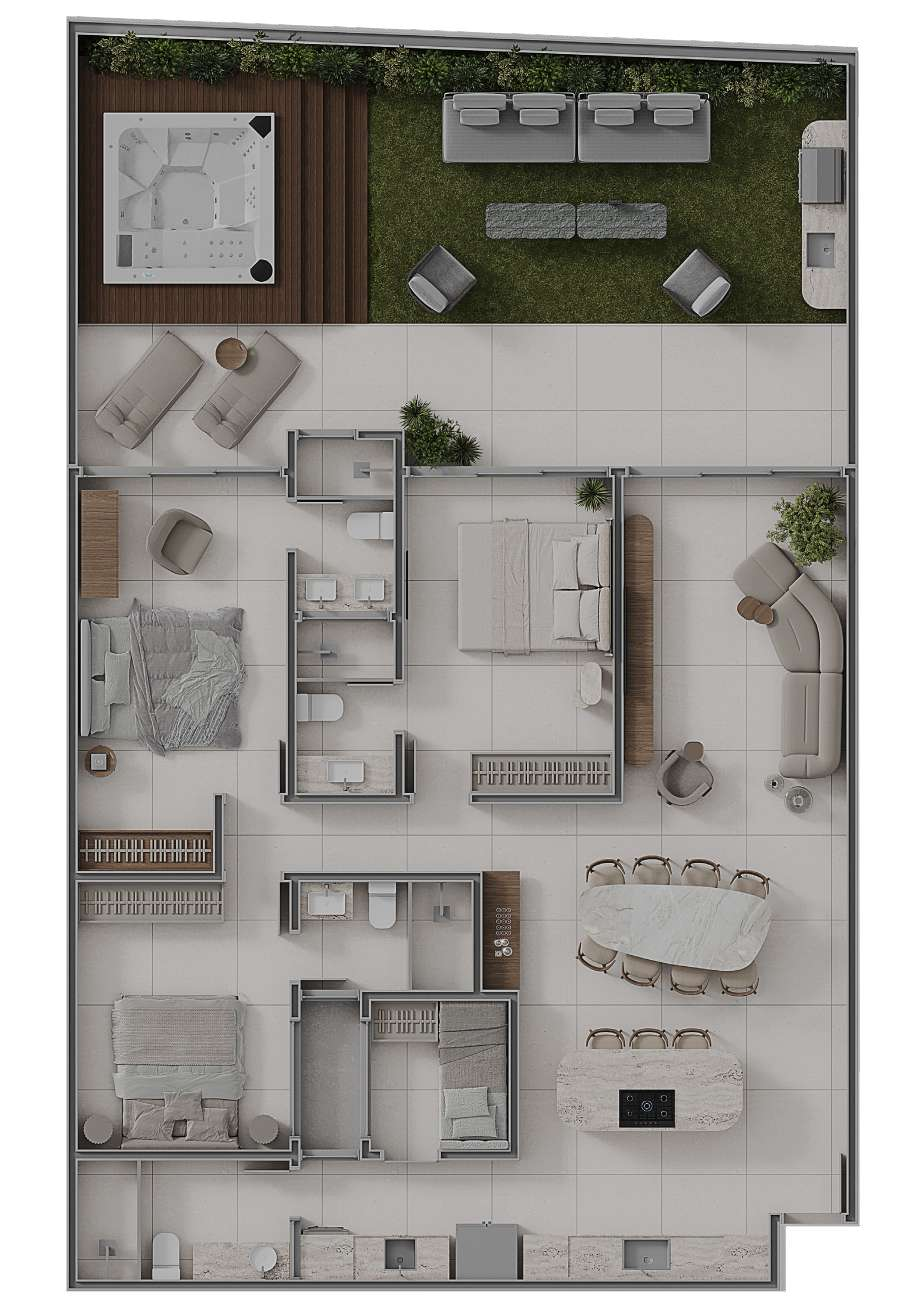 Apartamento à venda com 3 quartos, 89m² - Foto 68