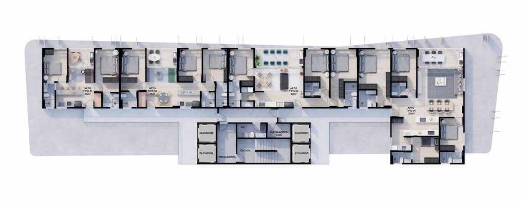Apartamento, 3 quartos, 124 m² - Foto 52