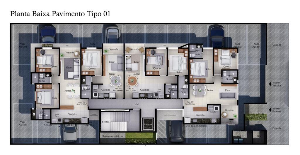 Cobertura à venda com 2 quartos, 104m² - Foto 12