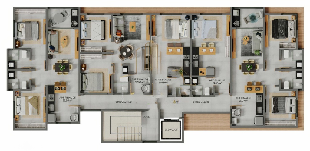 Apartamento à venda com 1 quarto, 21m² - Foto 10