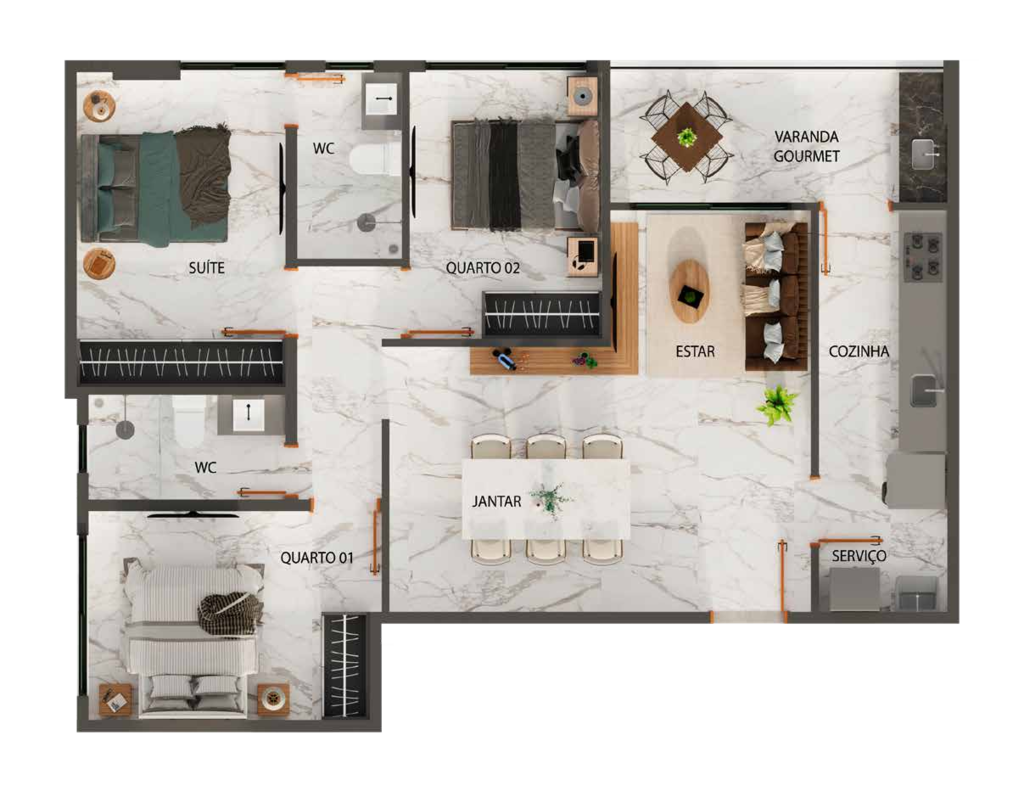 Apartamento à venda com 3 quartos, 94m² - Foto 25