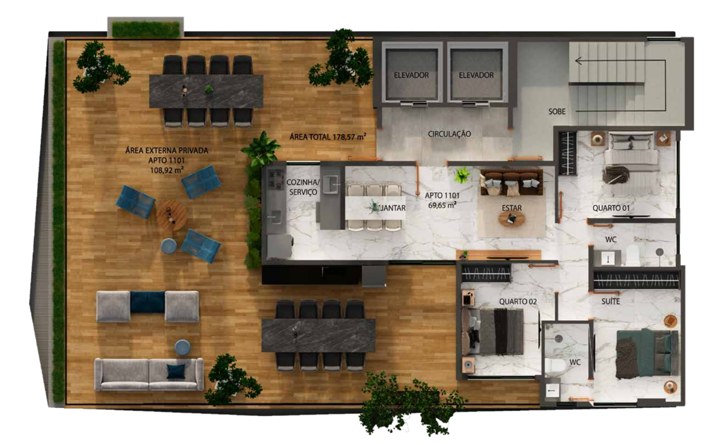 Apartamento à venda com 3 quartos, 94m² - Foto 27