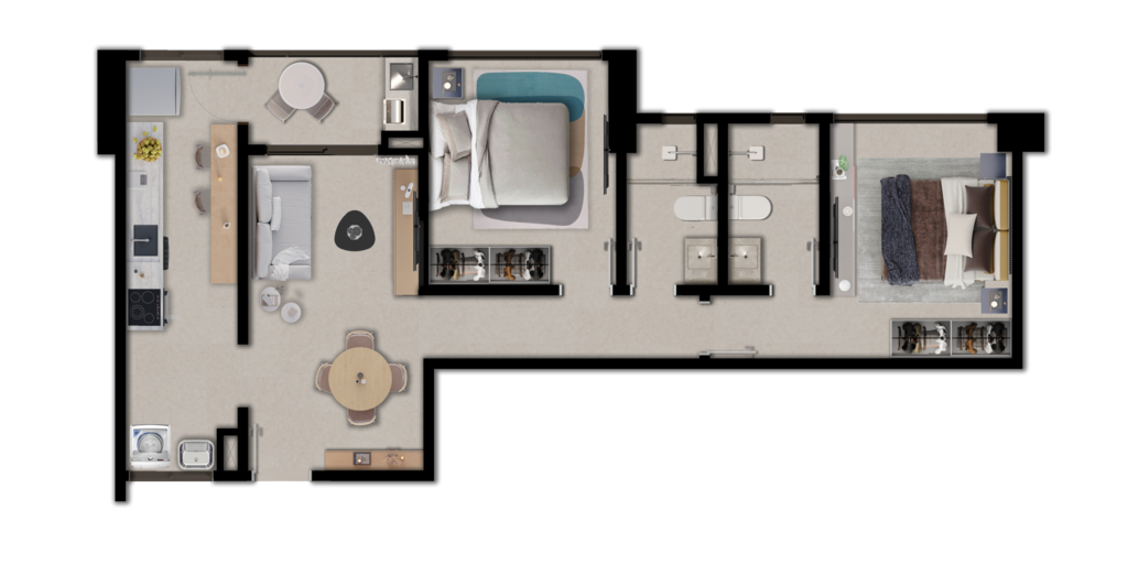 Apartamento à venda com 3 quartos, 78m² - Foto 32