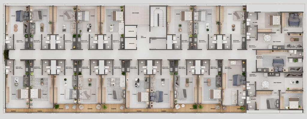 Apartamento à venda com 2 quartos, 56m² - Foto 33