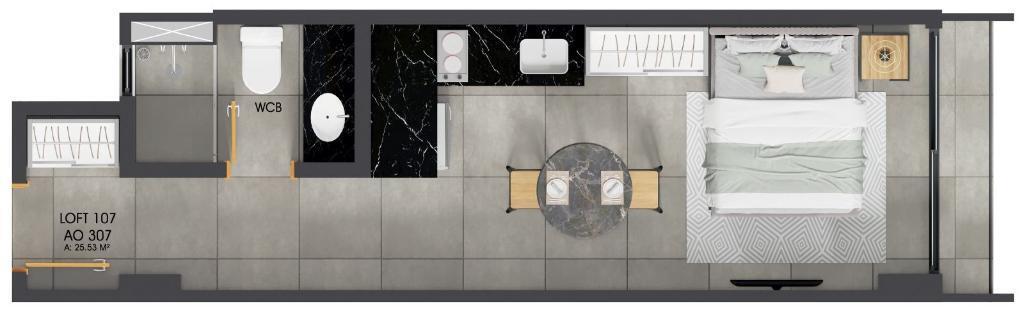 Apartamento à venda com 1 quarto, 41m² - Foto 19