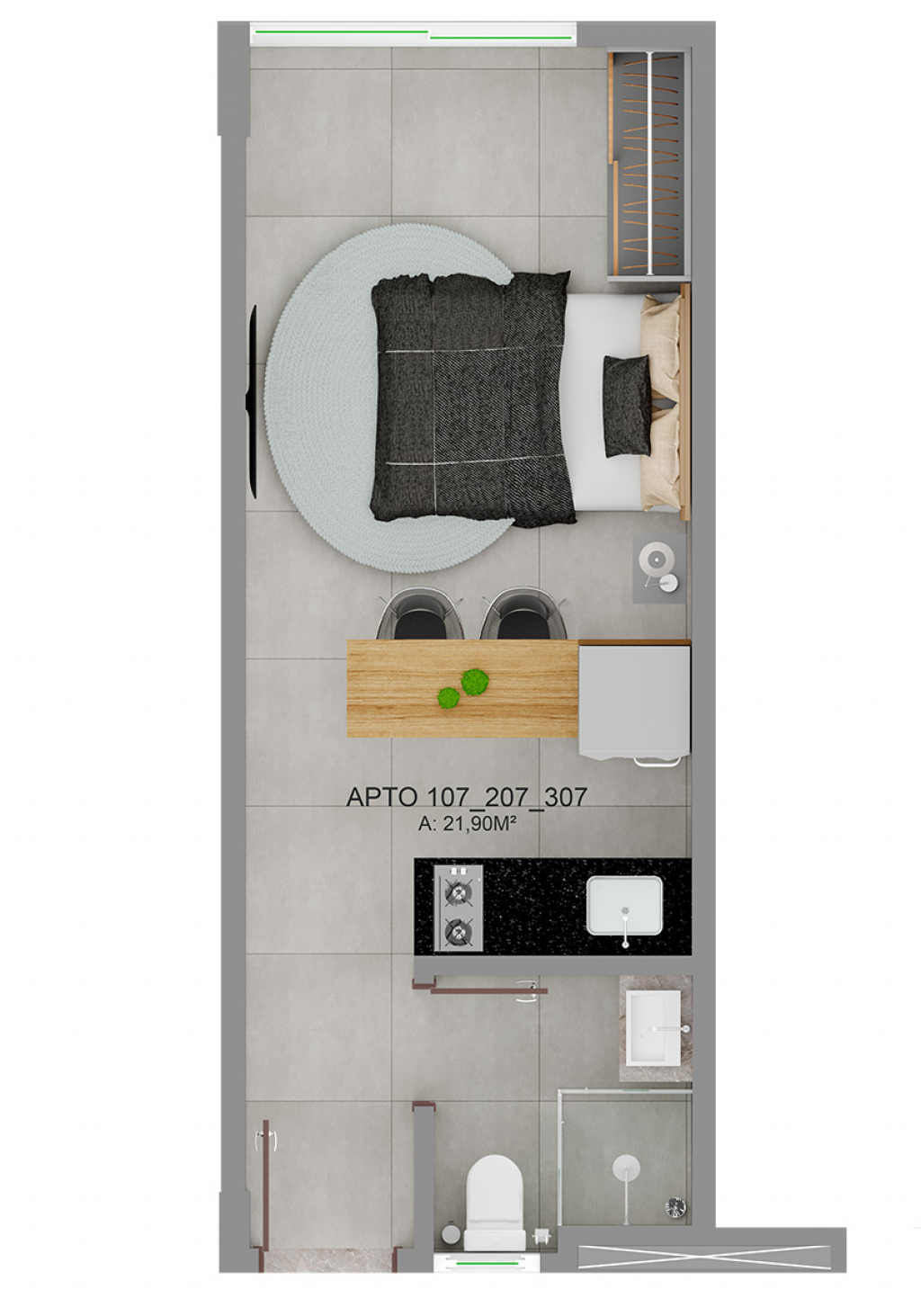 Cobertura à venda com 2 quartos, 81m² - Foto 13