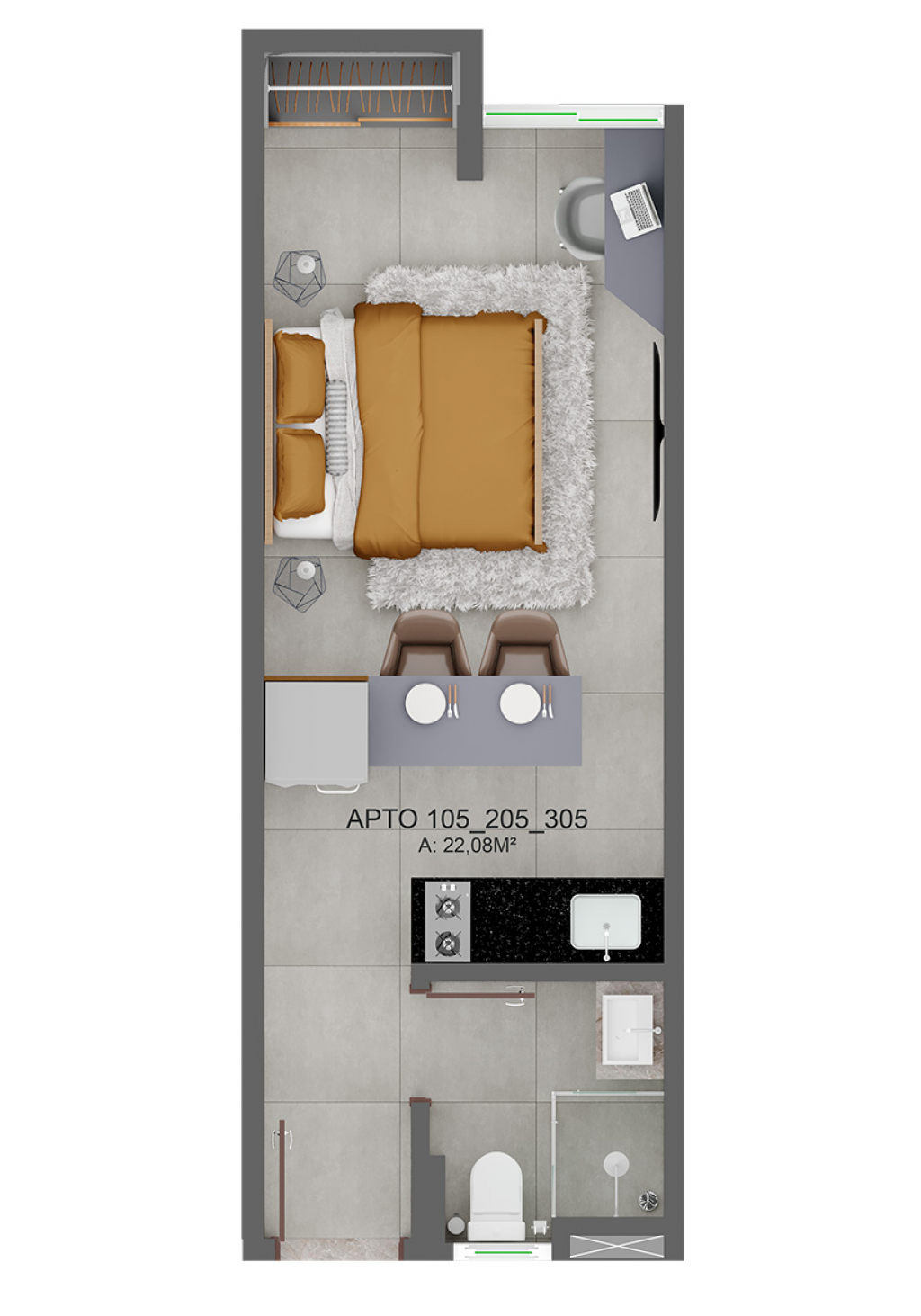 Cobertura à venda com 2 quartos, 81m² - Foto 17