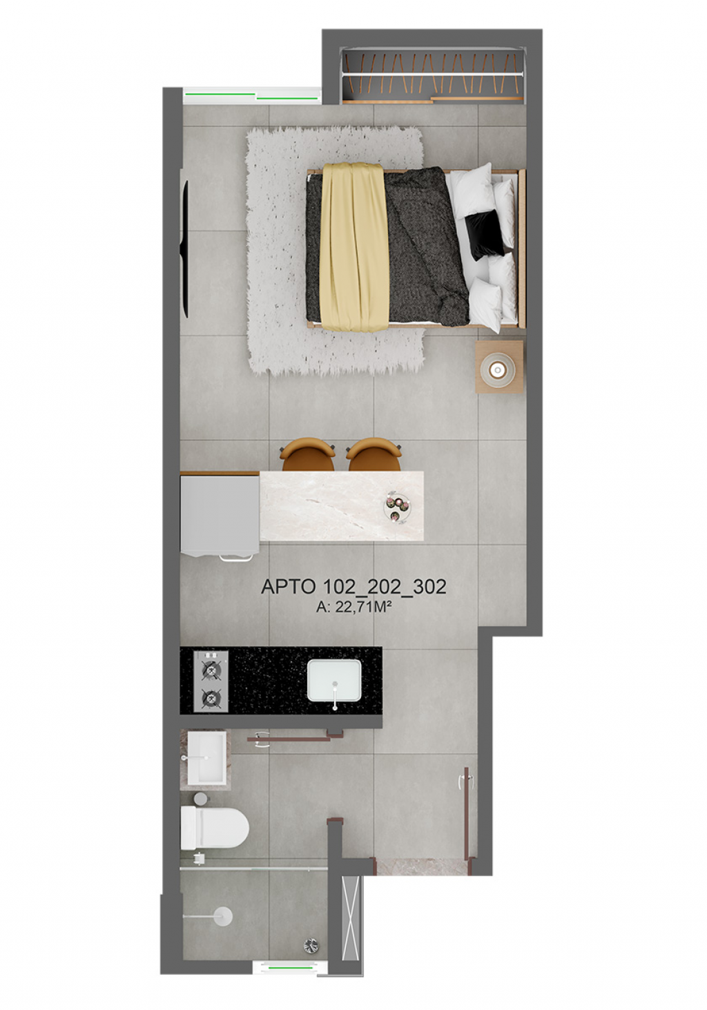 Cobertura à venda com 2 quartos, 81m² - Foto 18