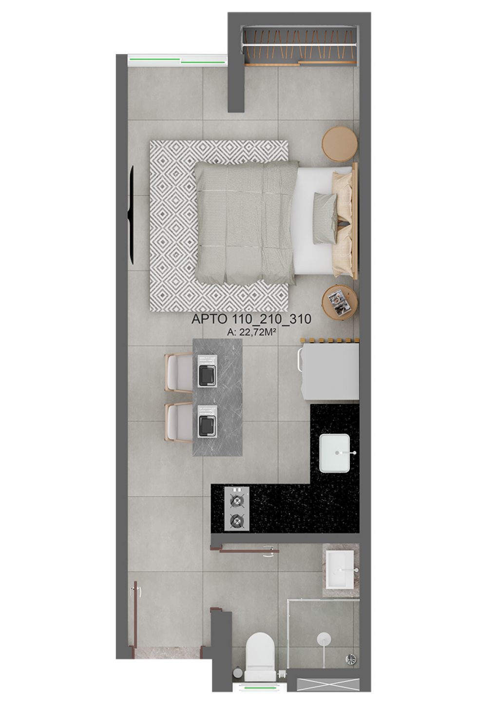 Cobertura à venda com 2 quartos, 81m² - Foto 19