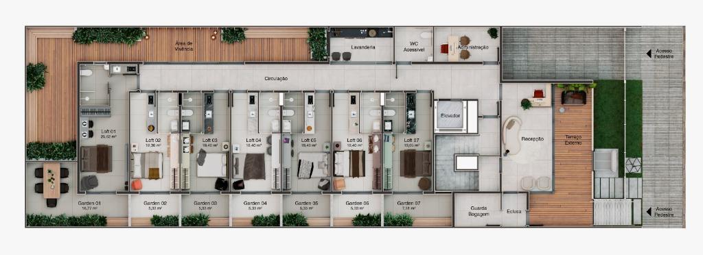 Apartamento, 1 quarto, 42 m² - Foto 14