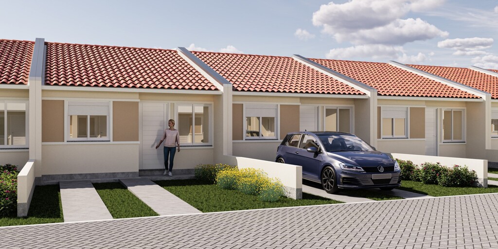 Casa de condomínio à venda em Porto Alegre, Restinga, com 2 quartos, 54,55m² - Geniale Imóveis