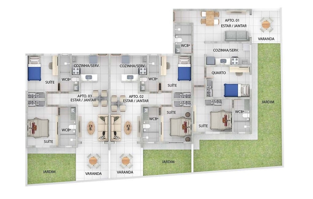 Apartamento à venda com 2 quartos, 61m² - Foto 12