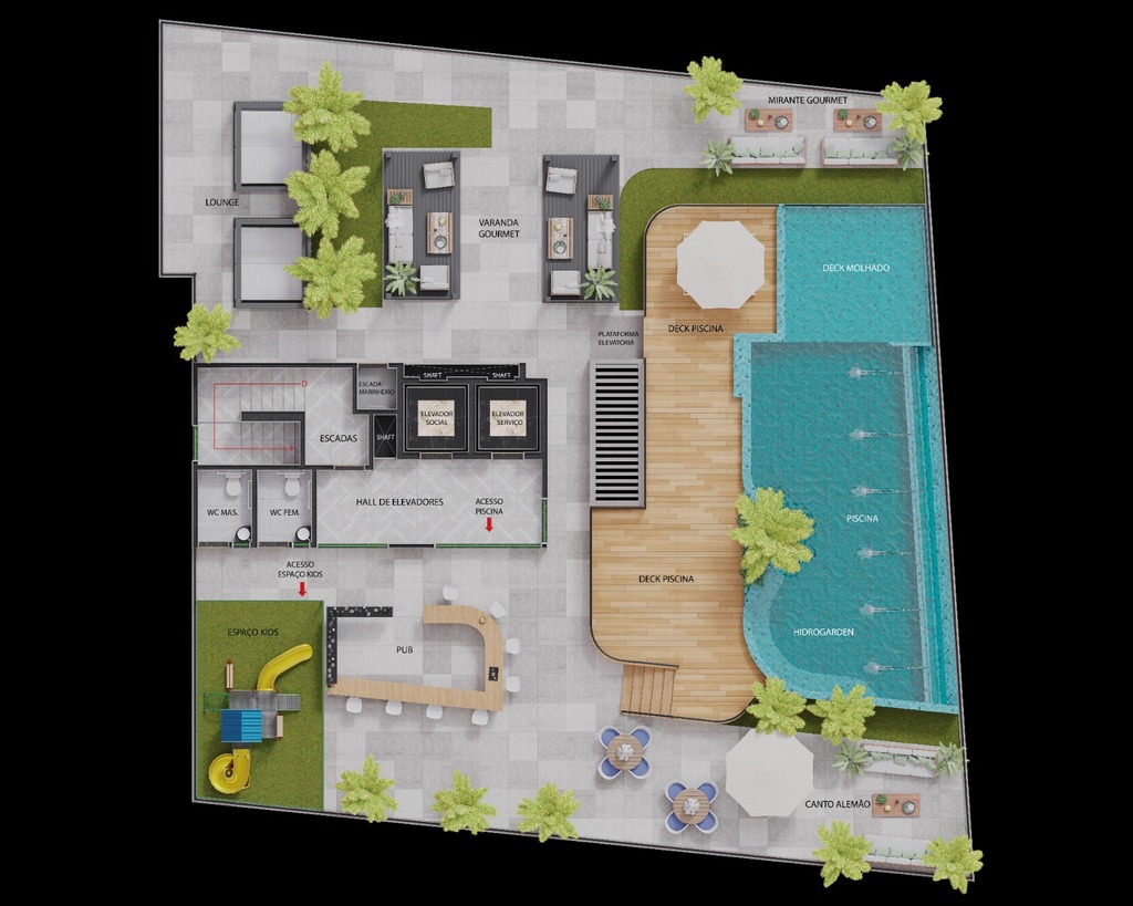 Apartamento à venda com 1 quarto, 30m² - Foto 12