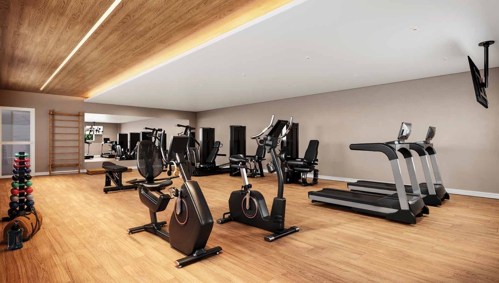 Apartamento Garden à venda em São Paulo, Jardim Taquaral, com 1 quarto, 34,25m² - Chaves Imob