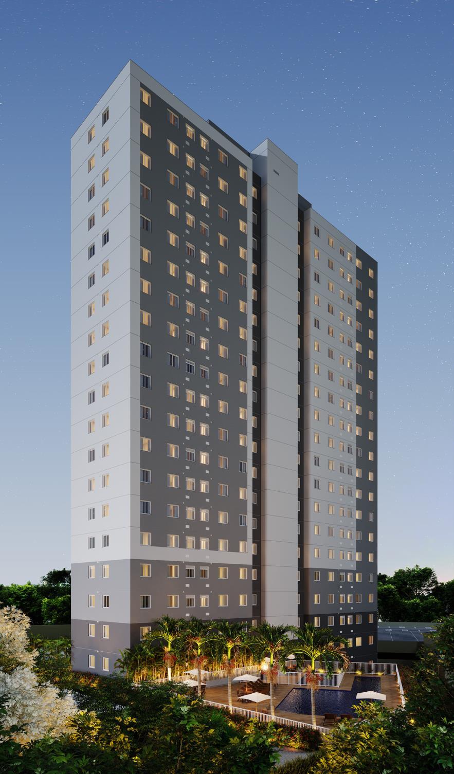 Apartamento à venda com 2 quartos, 40m² - Foto 1