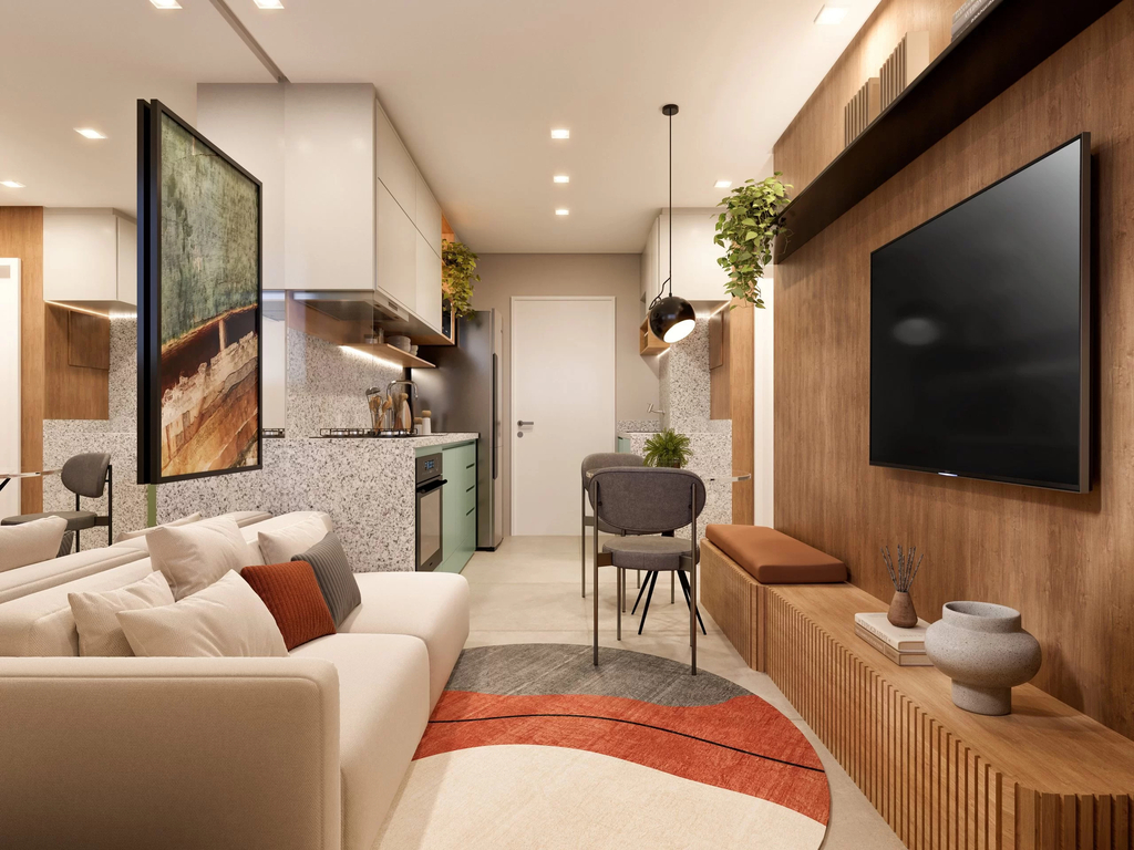 Apartamento à venda em São Paulo, Jardim Caravelas, com 3 quartos, 51,6m² - Chaves Imob