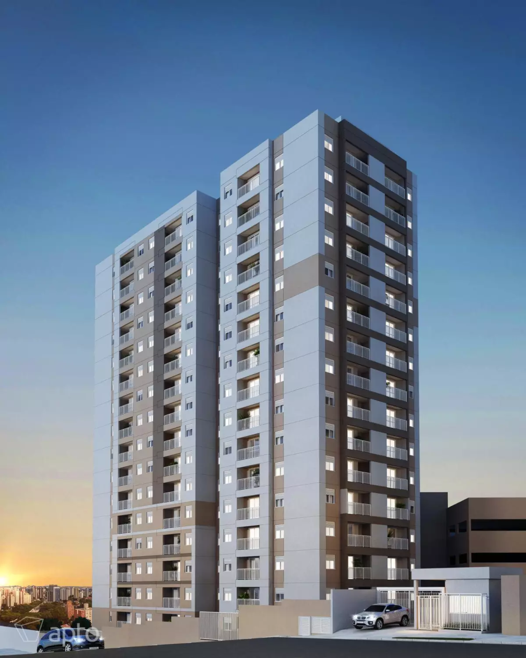 Apartamento à venda em São Paulo, Jardim Imperador (Zona Sul), com 2 quartos, 43,33m² - Imóveis Magamar