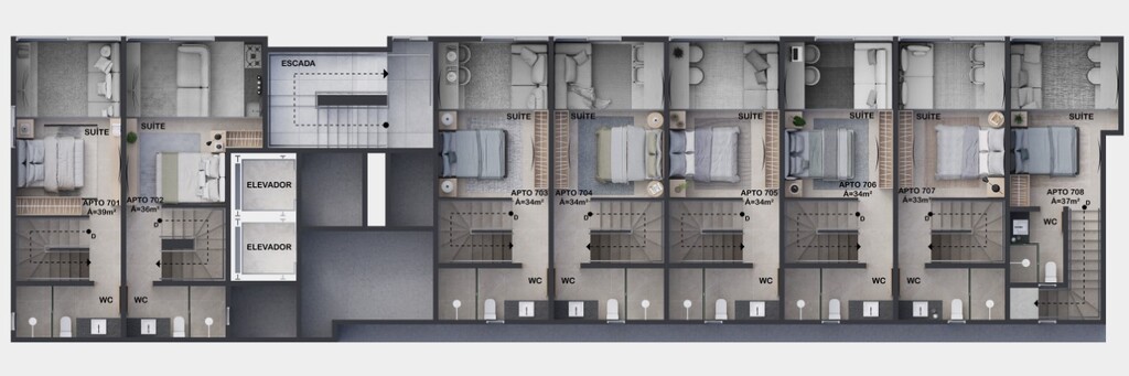 Apartamento, 1 quarto, 35 m² - Foto 28