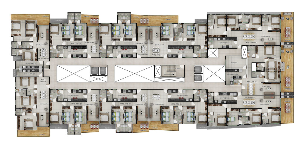 Apartamento à venda com 3 quartos, 100m² - Foto 17