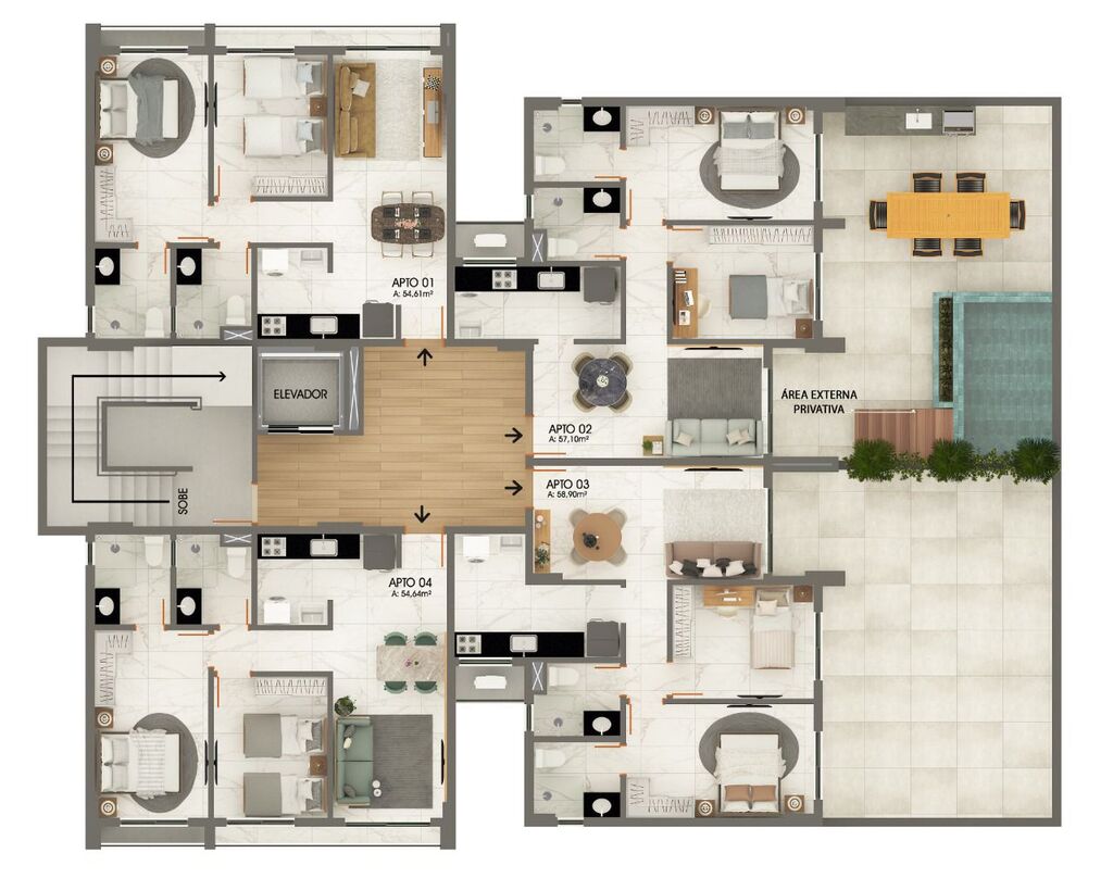 Apartamento à venda com 2 quartos, 97m² - Foto 15