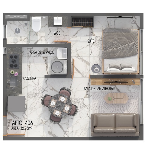 Apartamento à venda com 2 quartos, 159m² - Foto 21