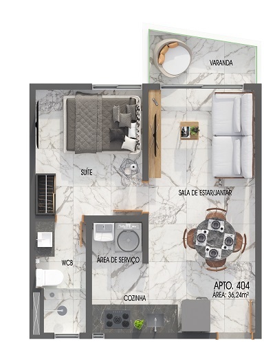 Apartamento à venda com 2 quartos, 159m² - Foto 23
