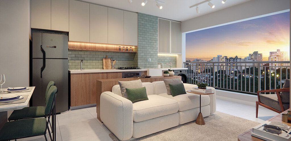 Apartamento à venda em São Paulo, Tatuapé, com 2 quartos, 48,72m² - Renaldo Moura